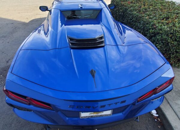 C8MAC Corvette Convertible in blue custom